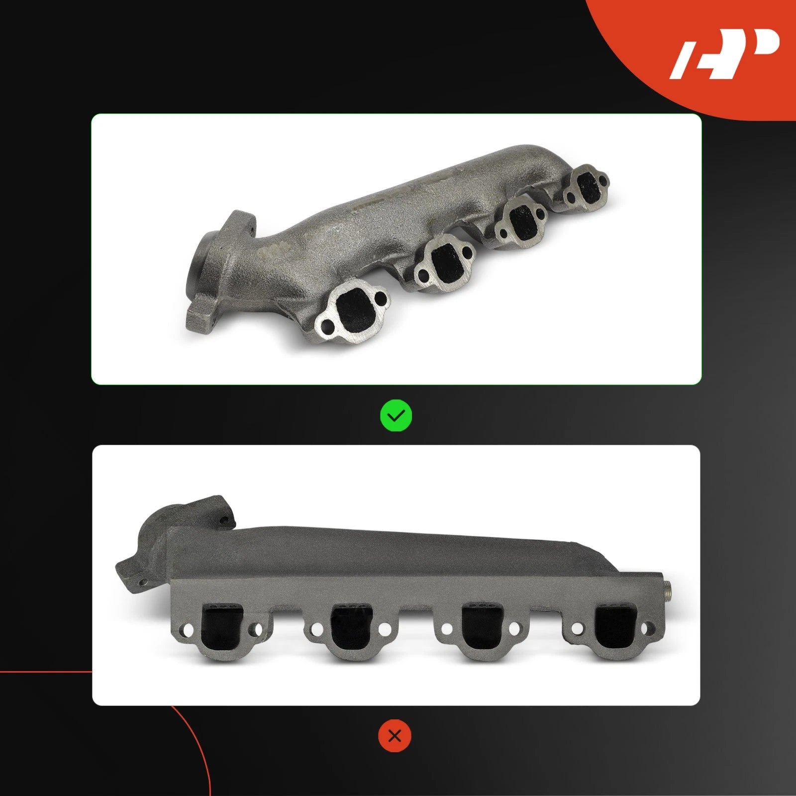 Exhaust Manifold for Ford F-250 F-350 F-53