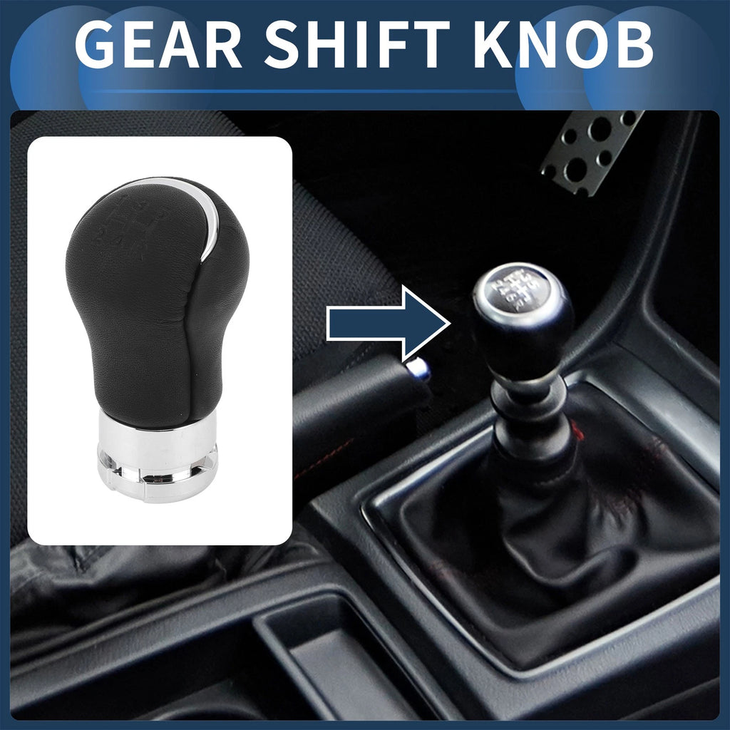 5 Speed Gear Shift Knob for Toyota Hilux Revo (2015–2020) Plastic Faux Leather