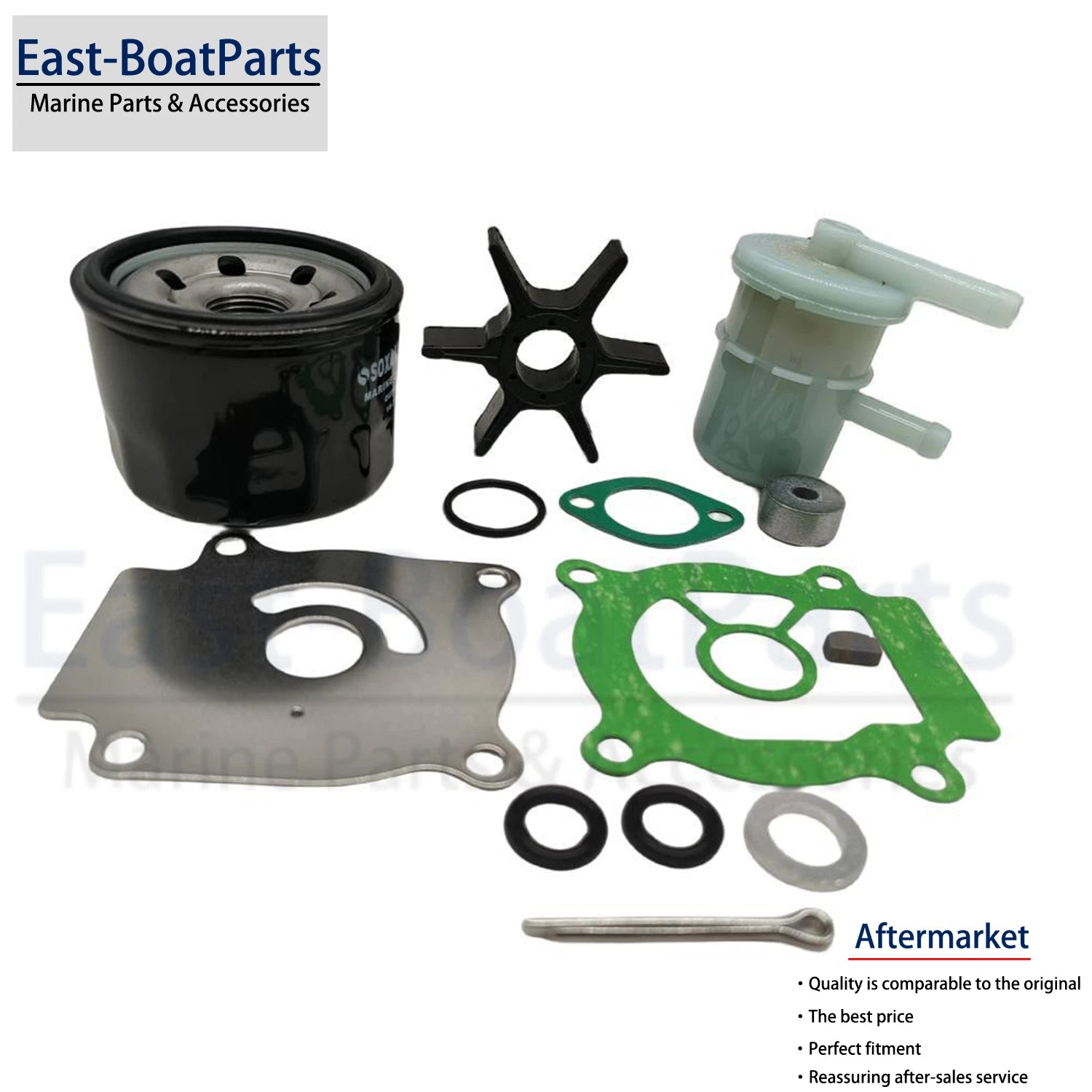Maintenance Service Kit for Suzuki Outboard 25 30HP DF25 DF30 (2001–2010) 17400-89822
