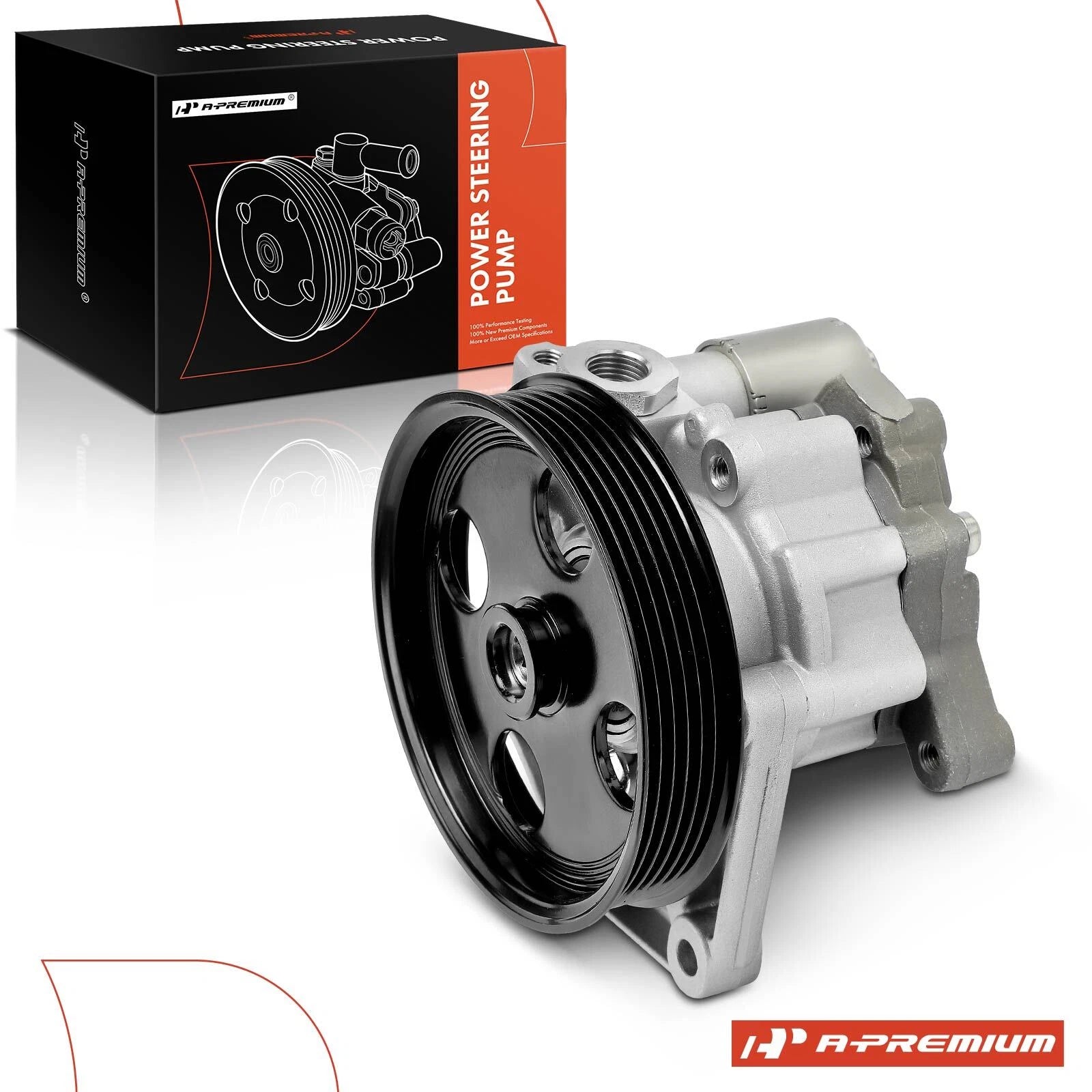 Power Steering Pump with Pulley for Mercedes-Benz E350 (2006)