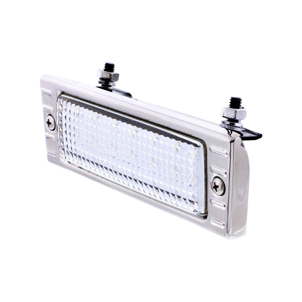 LED Turn Signal Park Light Assemblies Pair with Clear Lens for Chevy Truck (1947–1953)