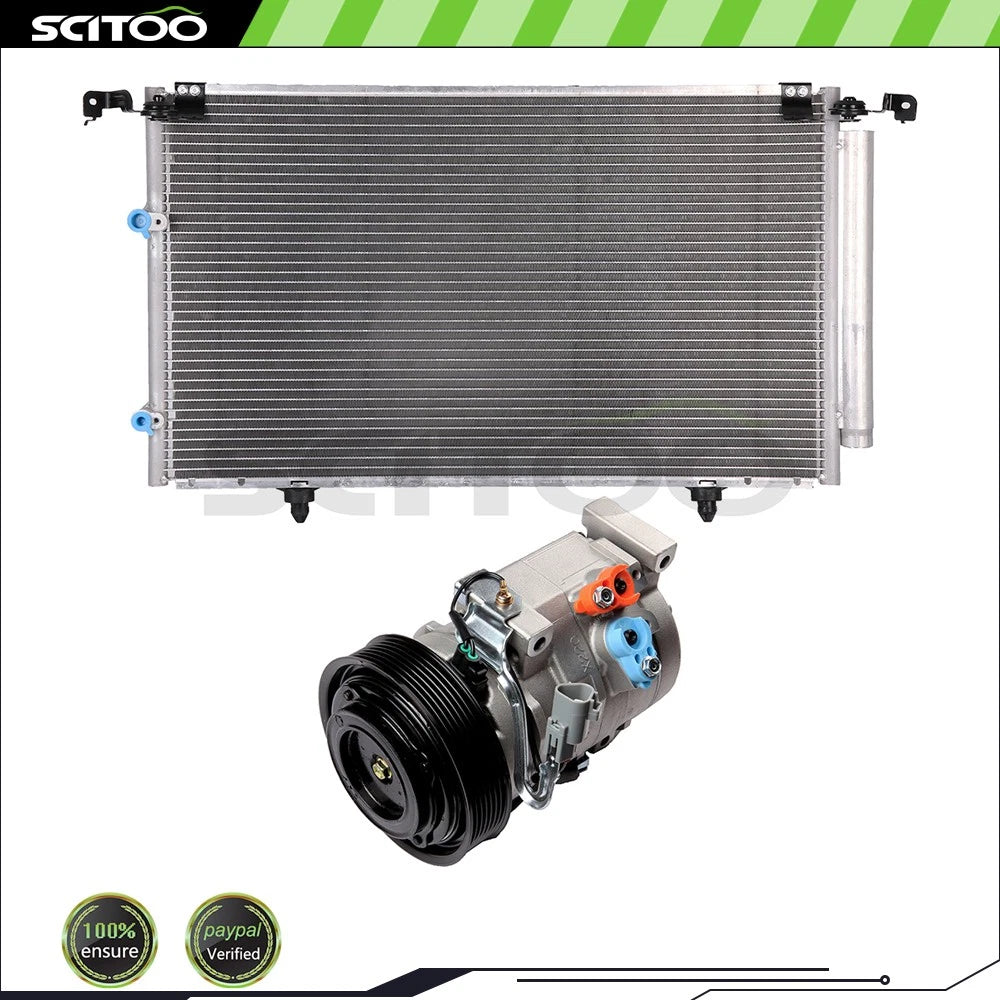 Condenser and Compressor for Toyota Camry/Solara (2002–2006)