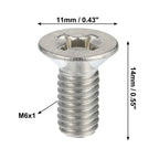 8pcs Brake Disc Rotor Screws Bolts Kit 93600-06014-0H for Honda Accord Civic 