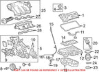 Engine Oil Filter Element with Drain Plug & Gaskets for Lexus