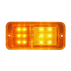 LED Side Marker Lights Set for 1968-1972 Chevy GMC Truck Red Amber