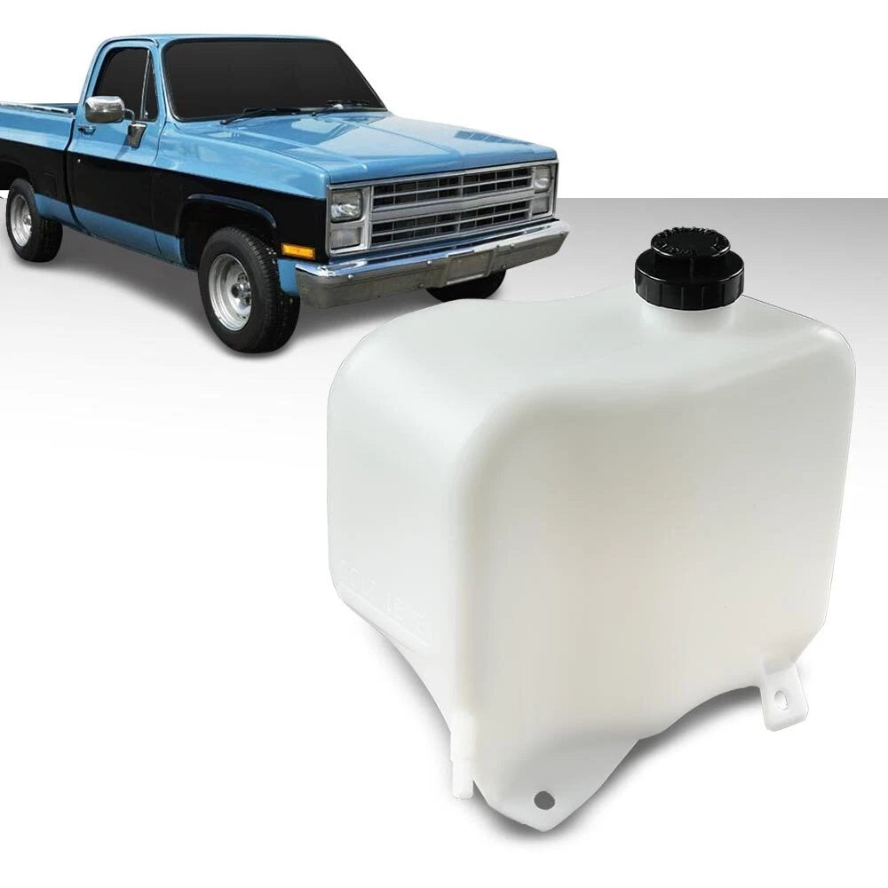 Overflow Radiator Tank Bottle with Cap for Chevy GMC C/K (1981–1987)