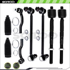 Front Tie Rod End & Sway Bar End Link Suspension Kit for Toyota Sienna (2004–2010)