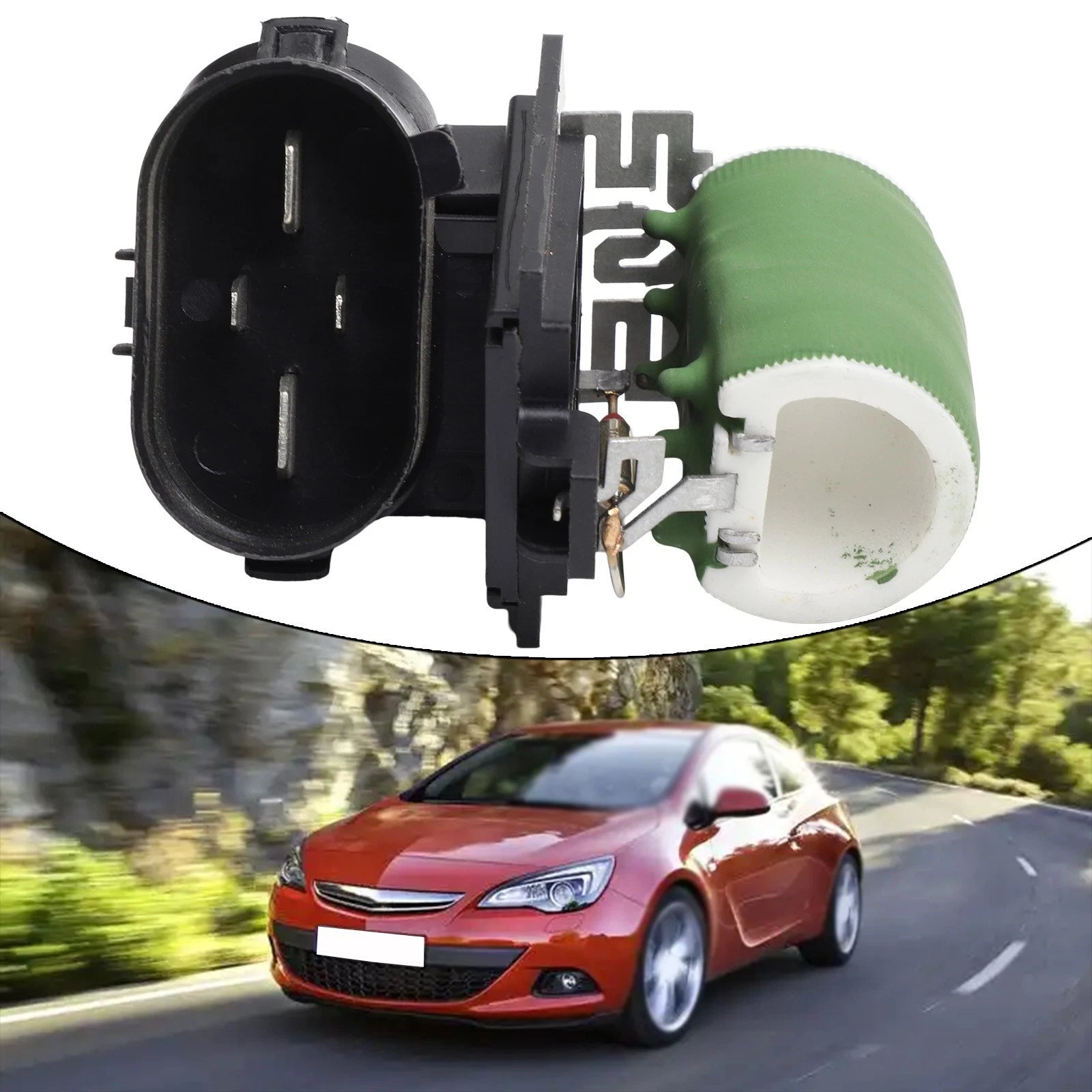 4 Pin Radiator Fan Motor Resistor for Astra G, Meriva