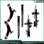 Front Struts & Rear Shocks Set for Nissan Rogue (2008–2012)