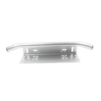 Silver Bull Bar Front License Plate Mount Bracket for Off-Road Lights