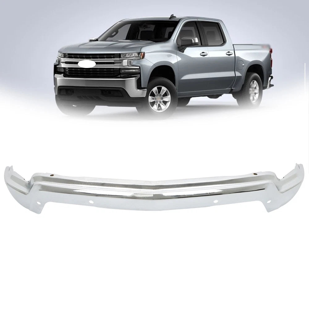 Metal Front Bumper for Chevrolet Silverado 1500 (2022–2023) W/ Sensor Holes
