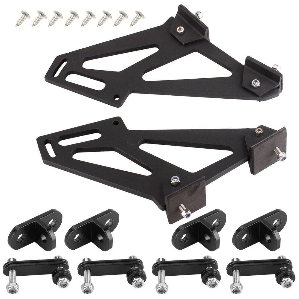 7-Inch Universal Car Rear Wing Spoiler Mount Brackets