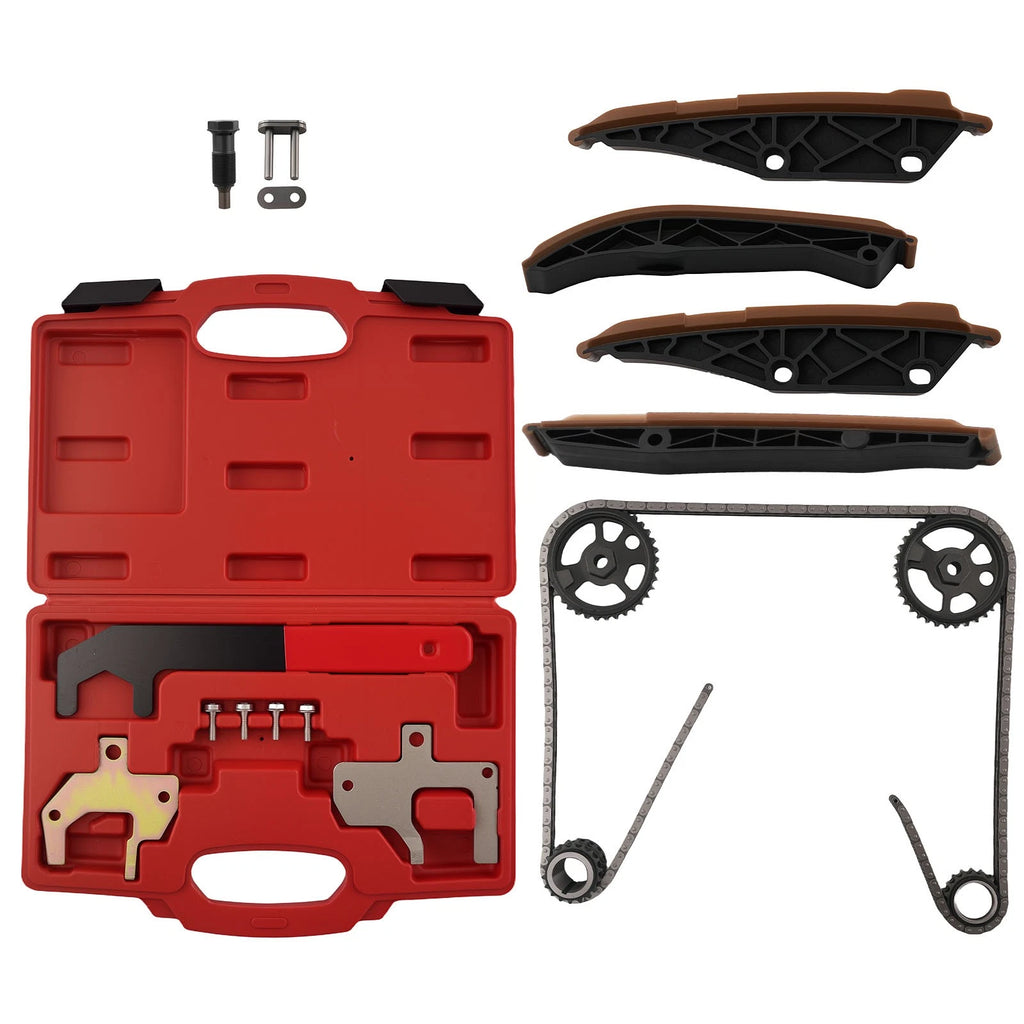 Timing Chain Kit & Tools for Mercedes W203 C32 AMG W211 E55 AMG R171 SLK55 AMG (2001–2008)