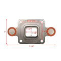 Exhaust Manifold Elbow Riser Gasket for Mercruiser 4.3 5.0 5.7 6.2 (Closed)