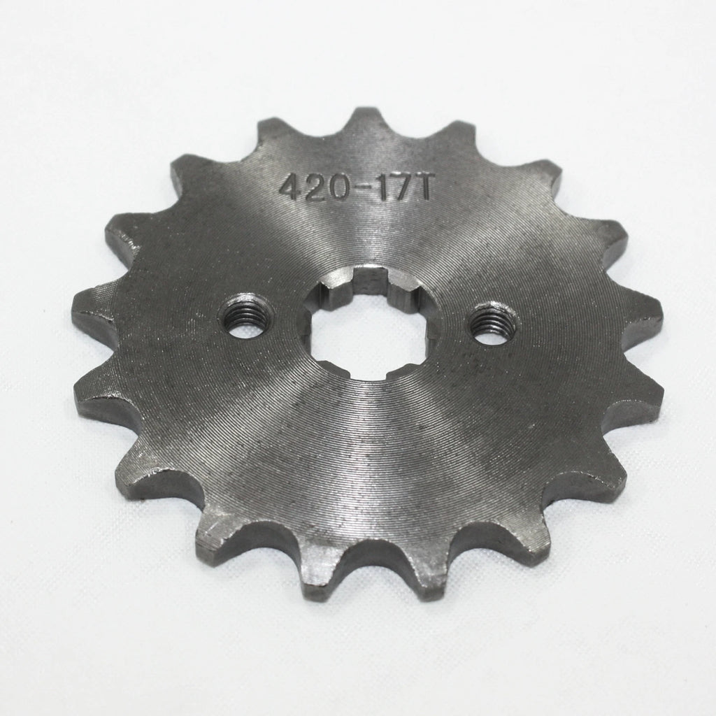 17T 17mm Front Sprocket for PIT TRAIL QUAD DIRT BIKE ATV