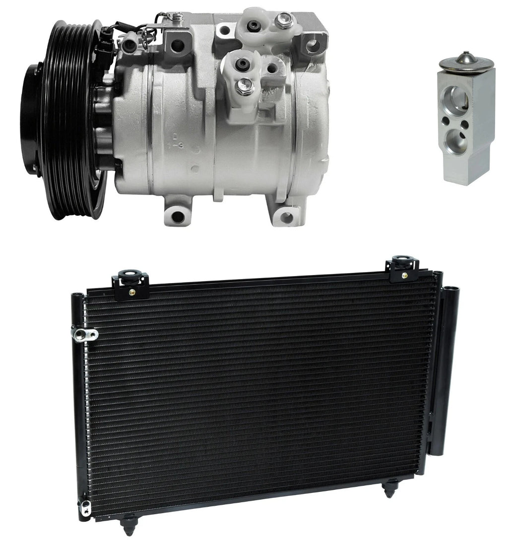 A C Compressor Kit with Condenser for Toyota Matrix 1.8L (2008–2013)