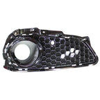 Replacement Black Painted Polypropylene Passenger Side Fog Light Bezel