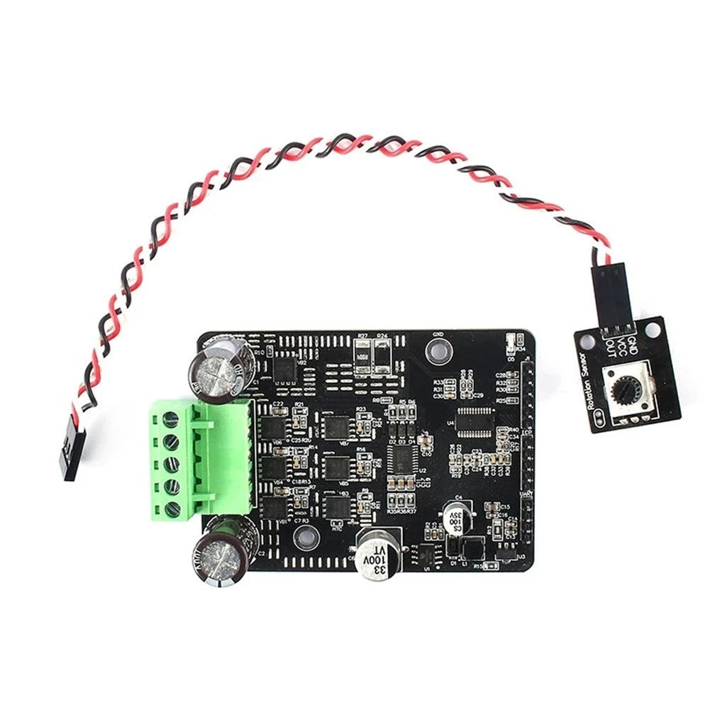 3-Phase Brushless Motor Controller 50A 1600W for Hydraulic Pumps (6-80V)