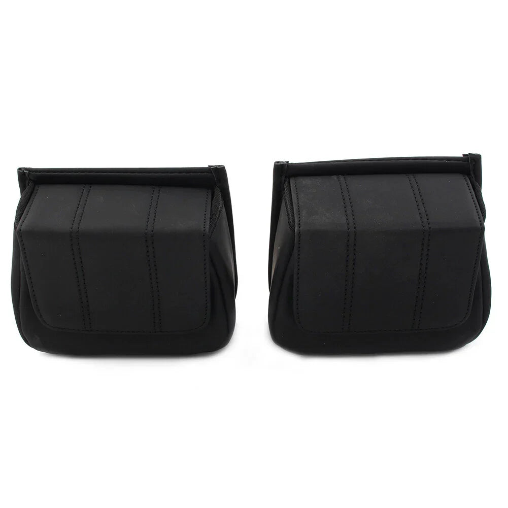 Black Fairing Lower Door Pocket Bags for Harley Touring (1996-2013)