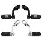1 1/4" Pegstreamliner Long Angled Highway Engine Guard Footpeg Mount for Harley
