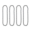 Set of 4: 20" Semi Chisel Chainsaw Chain for Timber Ridge (Fits B1CFC63S081)