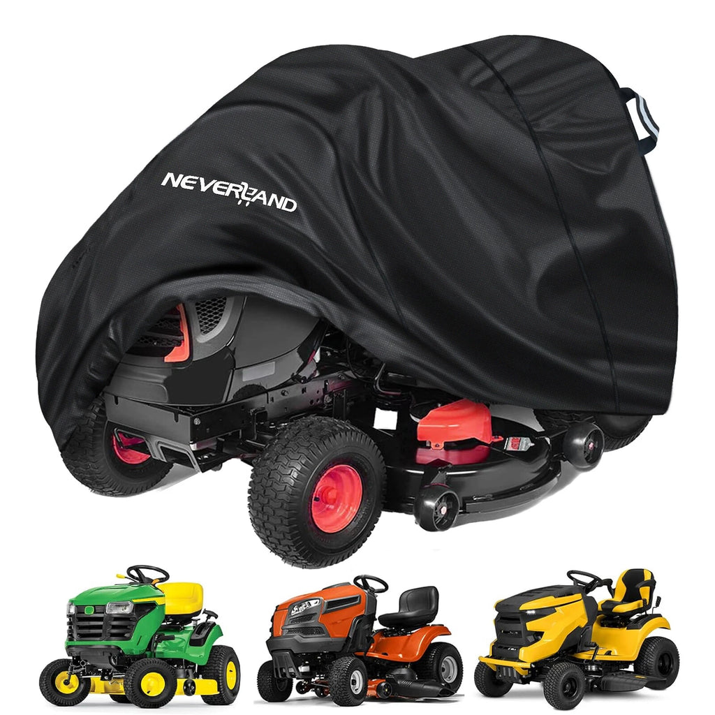 Waterproof Lawn Tractor Cover for Riding Mower (Heavy Duty 210D)