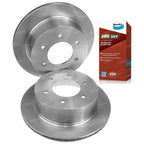 Rear Disc Brake Rotors + Pads for Mitsubishi Challenger (2009-2015)