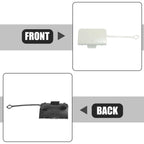 Front Right Bumper Tow Eye Hook Cover for Mercedes-Benz C 350 (2012-2015)