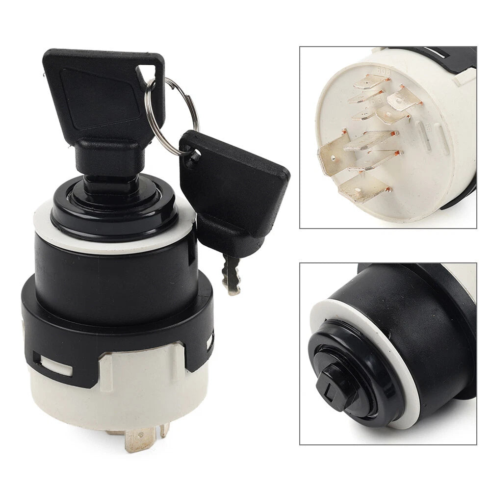 Ignition Switch for JCB New Holland (701/80184) with 2 Keys 85804674 70145500