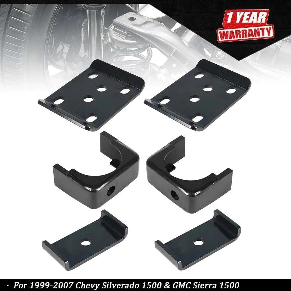 6" Rear Axle Flip Kit for Chevy Silverado GMC (1999–2006)