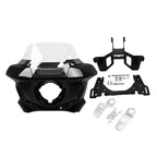 Headlight Fairing Windshield Bracket for Harley Low Rider ST (2022–2025) Black