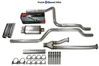 2.5" Dual Exhaust Kit for Toyota Tundra (2009–2013) Flow II Chrome Tip