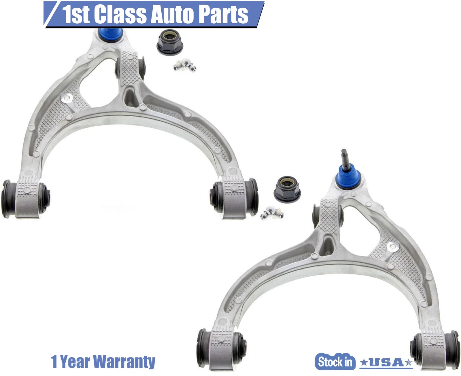2X Front Lower Control Arm Suspension Kit for Ram 1500 (2019–2022)