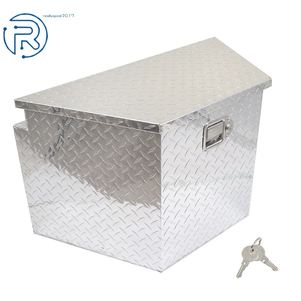 Heavy Duty Aluminum Tool Box for Pickup Truck (29"×17"×18")
