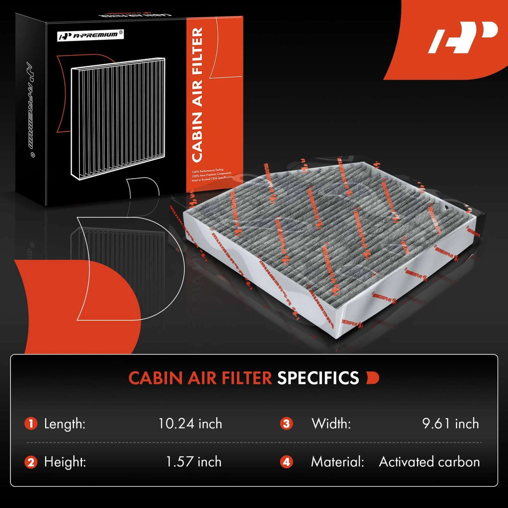 Engine & Activated Carbon Cabin Air Filter for Benz E300 GLC300 GLC350e (2016-2023)