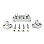 1.7" Handlebar Risers for Harley Dyna, Street Bob, Softail, Sportster (2006-2023)