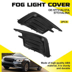2X Fog Light Cover Bezel for Subaru Legacy (2018–2019) - Black ABS