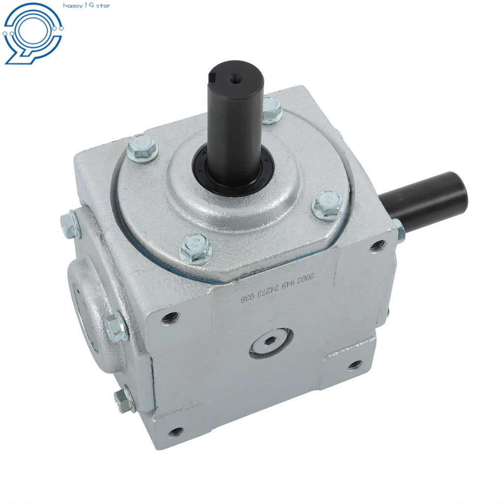 Dual Keyed Shaft Right Angle Gearbox for Industrial Applications