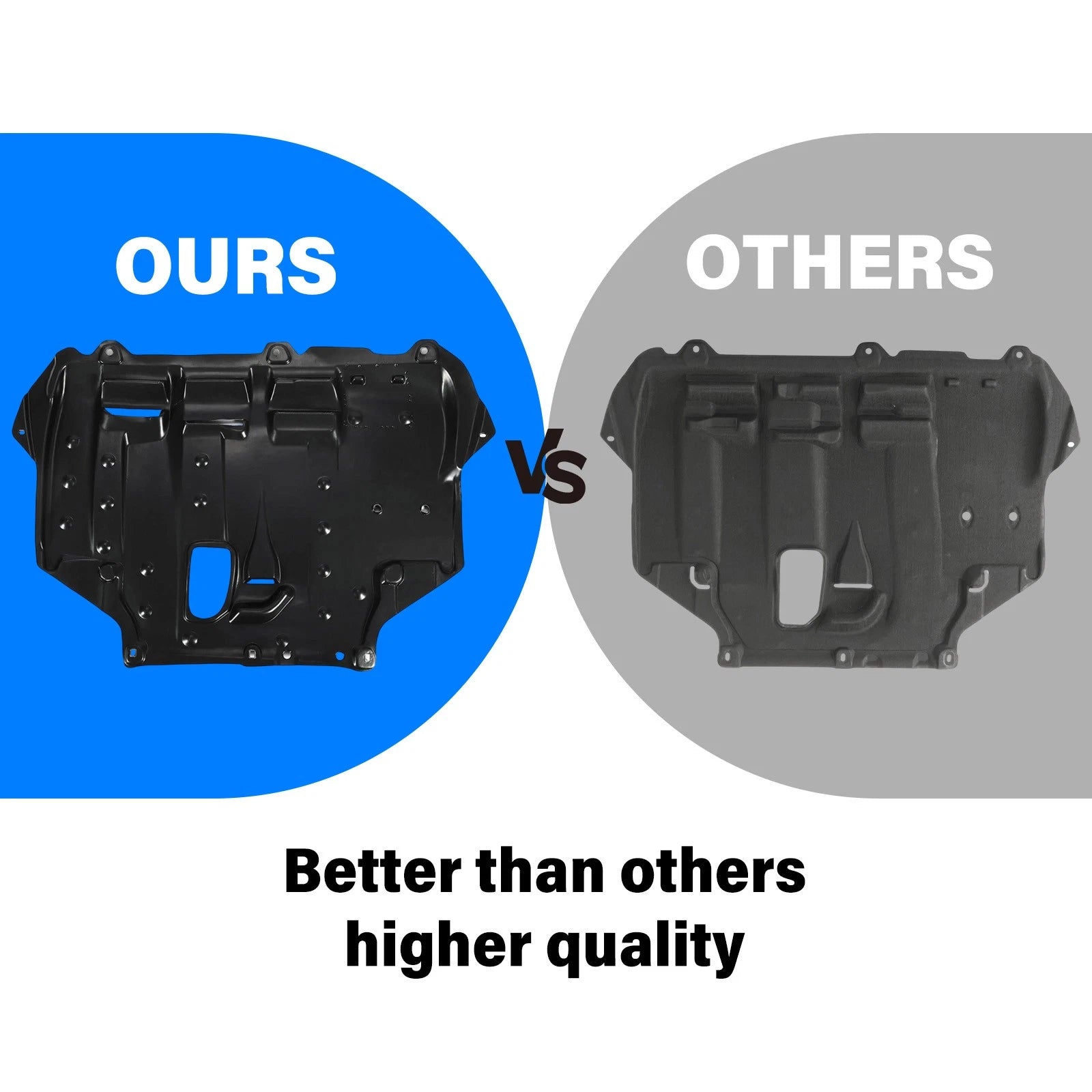 Engine Splash Shield for Ford Focus (2012–2018) 2.0L Naturally Aspirated