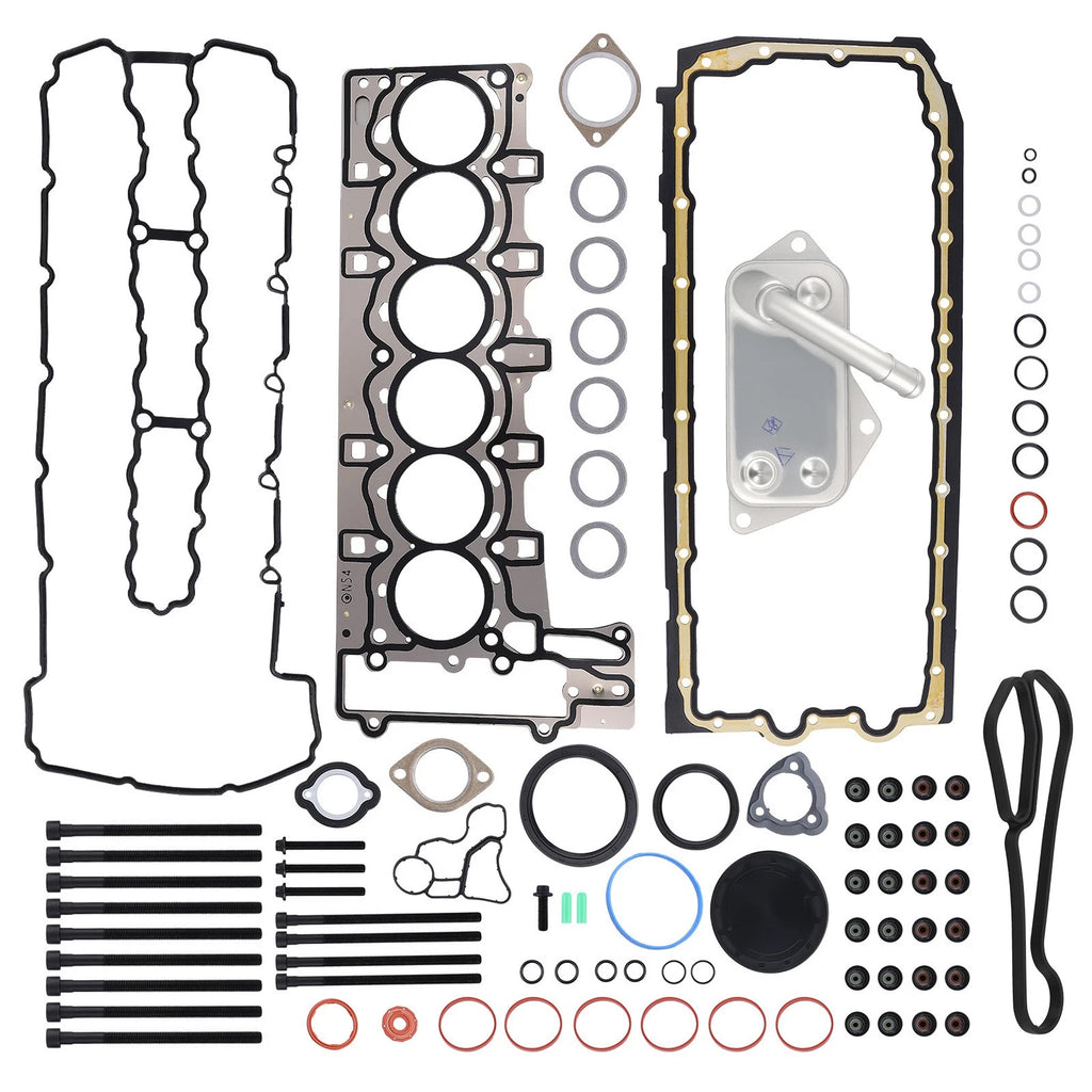 N54 3.0L Oil Cooler & Cylinder Head Gasket Kit for BMW 128i (2008–2013)
