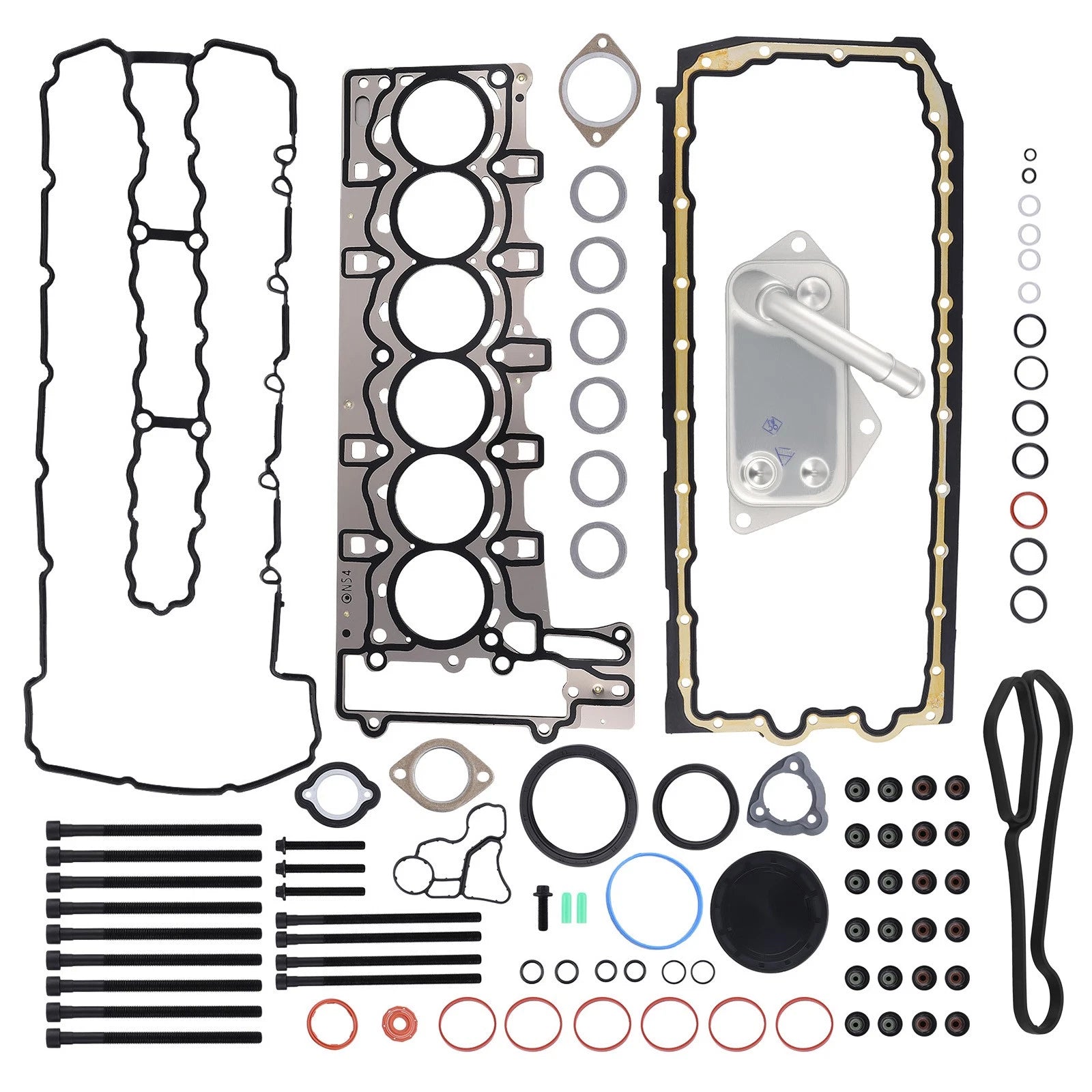 N54 3.0L Oil Cooler & Cylinder Head Gasket Kit for BMW 128i (2008–2013)