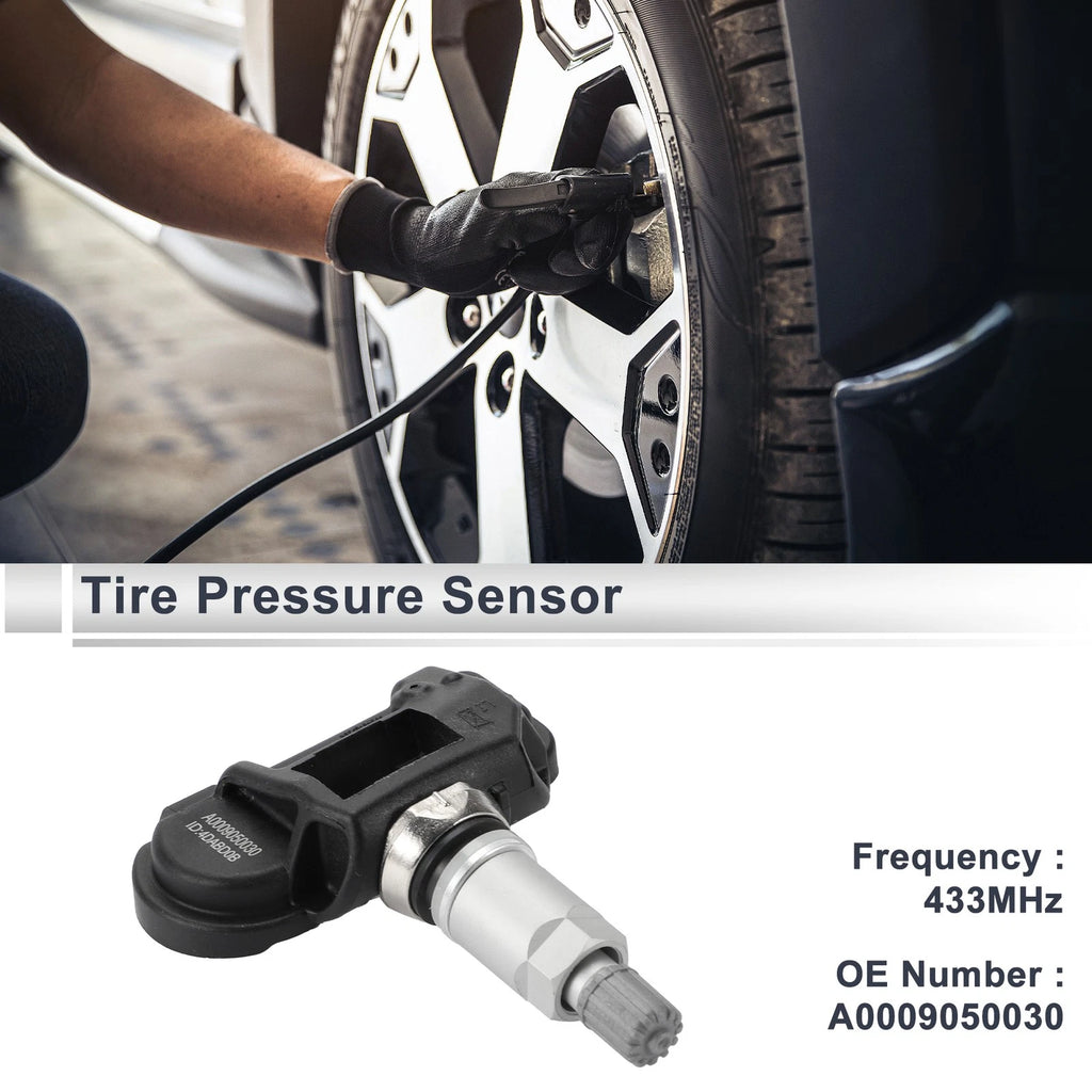 Tire Pressure Sensor A0009050030 for Mercedes-Benz C350 (2007–2015) 433MHz