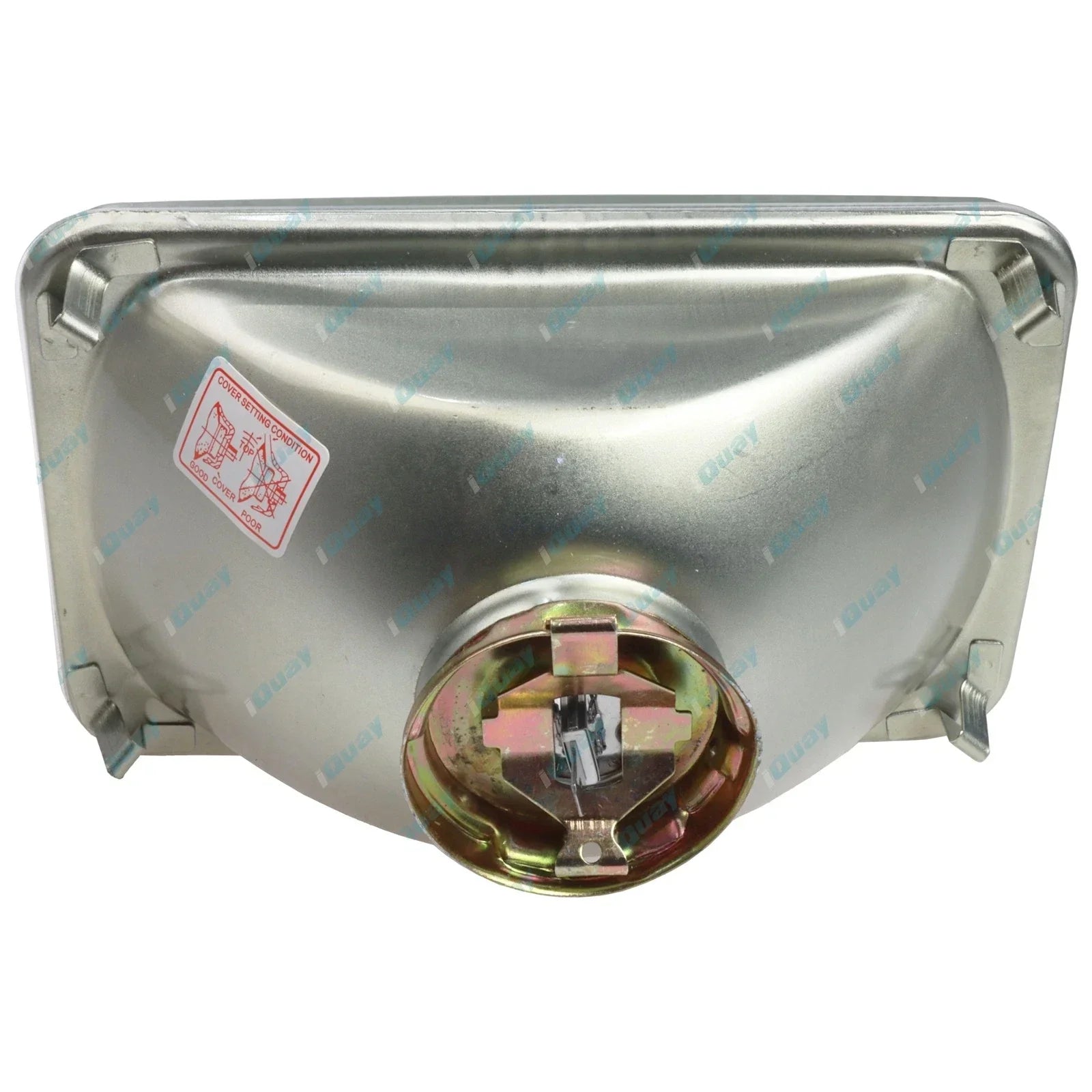 Rectangle 165mm x 100mm Headlight Hi Beam Halogen Conversion Kit H1 55w 12V