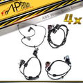 Set of 4 ABS Wheel Speed Sensors for Nissan Pathfinder (2002)