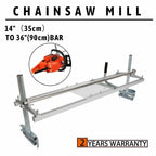 Chainsaw Mill Guide for Portable Chainsaws (14"-36")