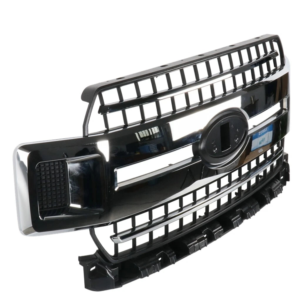 Front Radiator Grille Assembly Chrome for Ford F-150 (2018–2020) JL3Z-8200-EA