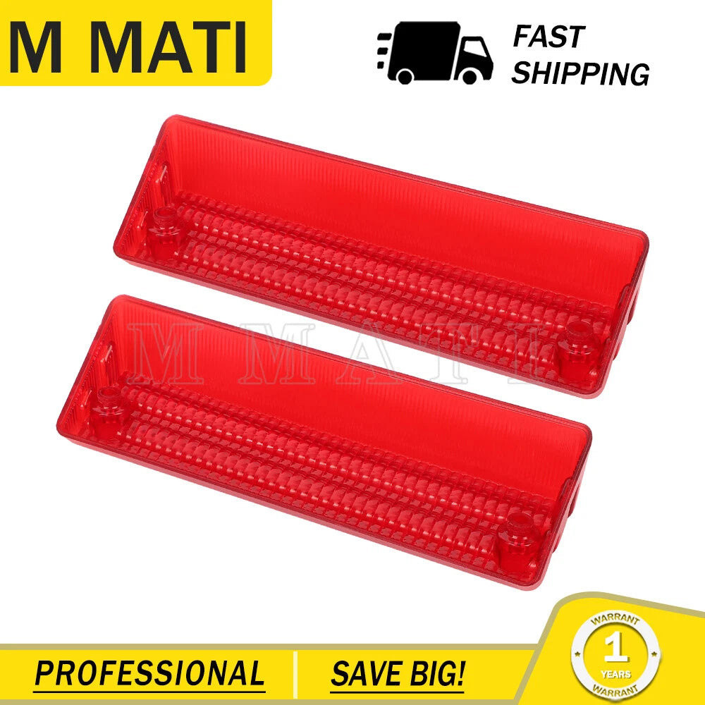 2X Rear Taillight Lens 33702-HA0-003 for Honda Big Red 250 ATC250ES (1985–1987)