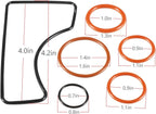 Gasket Kit for Mercury Quicksilver Bravo 1 2 3 Outdrive (16755Q1)