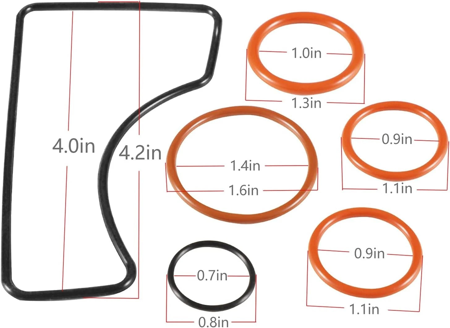 Gasket Kit for Mercury Quicksilver Bravo 1 2 3 Outdrive (16755Q1)