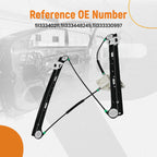 Front Left Window Regulator for BMW X3 E83 (2003–2011) Electric 5133340211